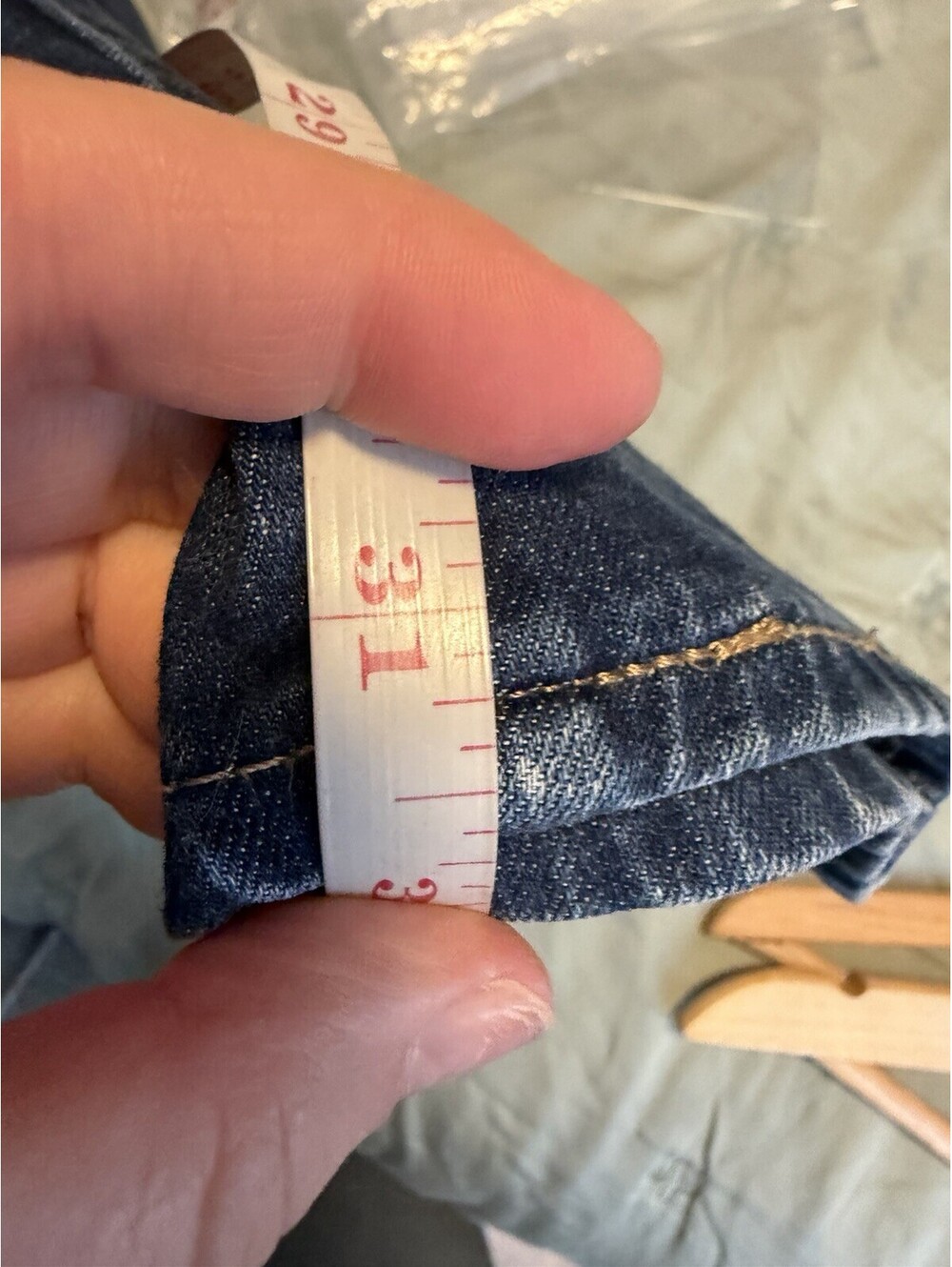 Levi’s 711 Skinny Jeans Women’s Size 28 Dark Wash Stretch Denim 28X32 Classic - Picture 9 of 10